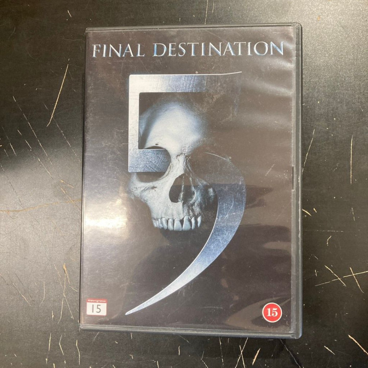 Final Destination 5 DVD (VG+/M-) -kauhu-